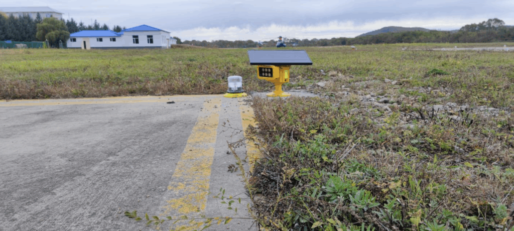 Solar Heliport Floodlight - Close Look